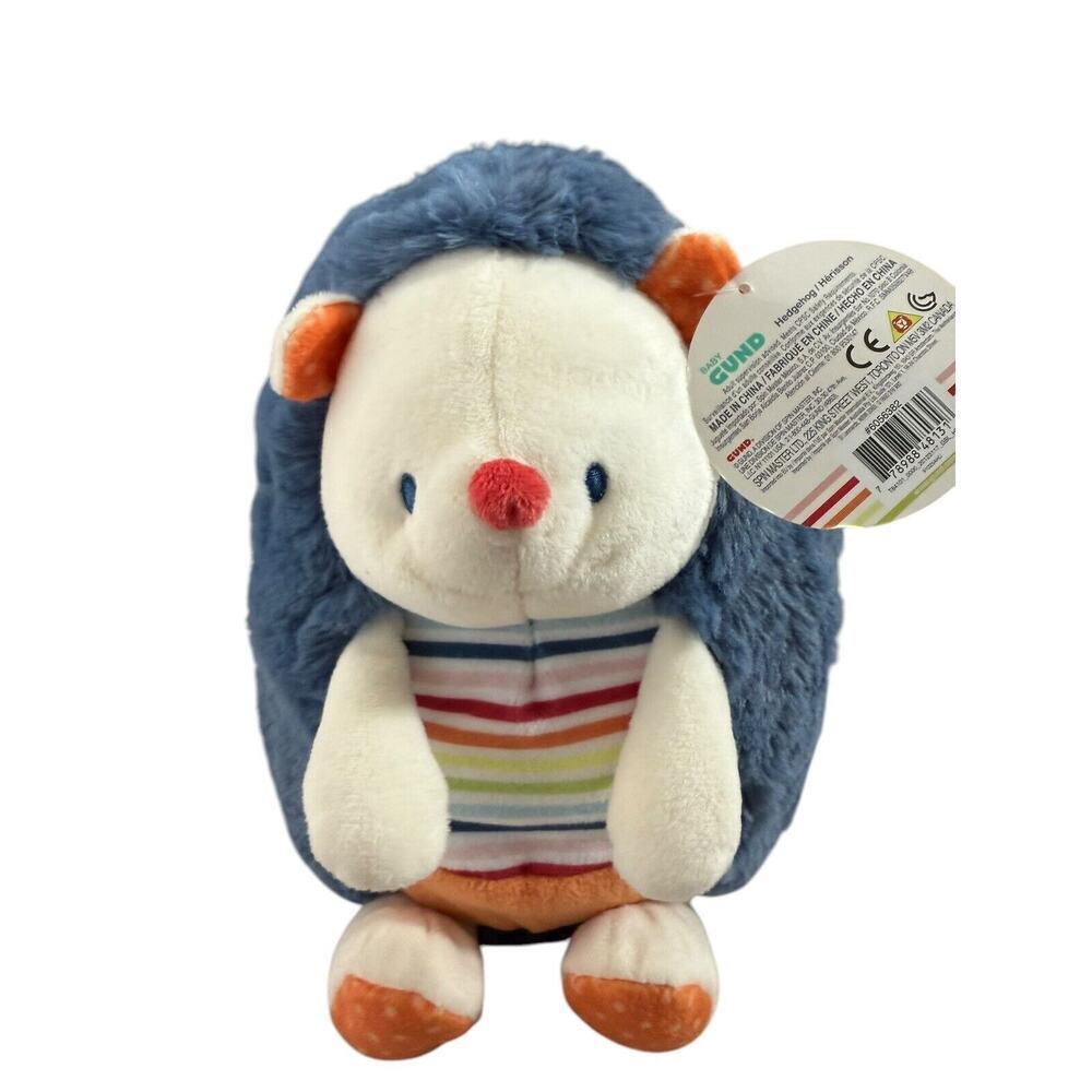 GUND 10” Soft Tinkle Crinkle Hedge Herisson Plush Toy New